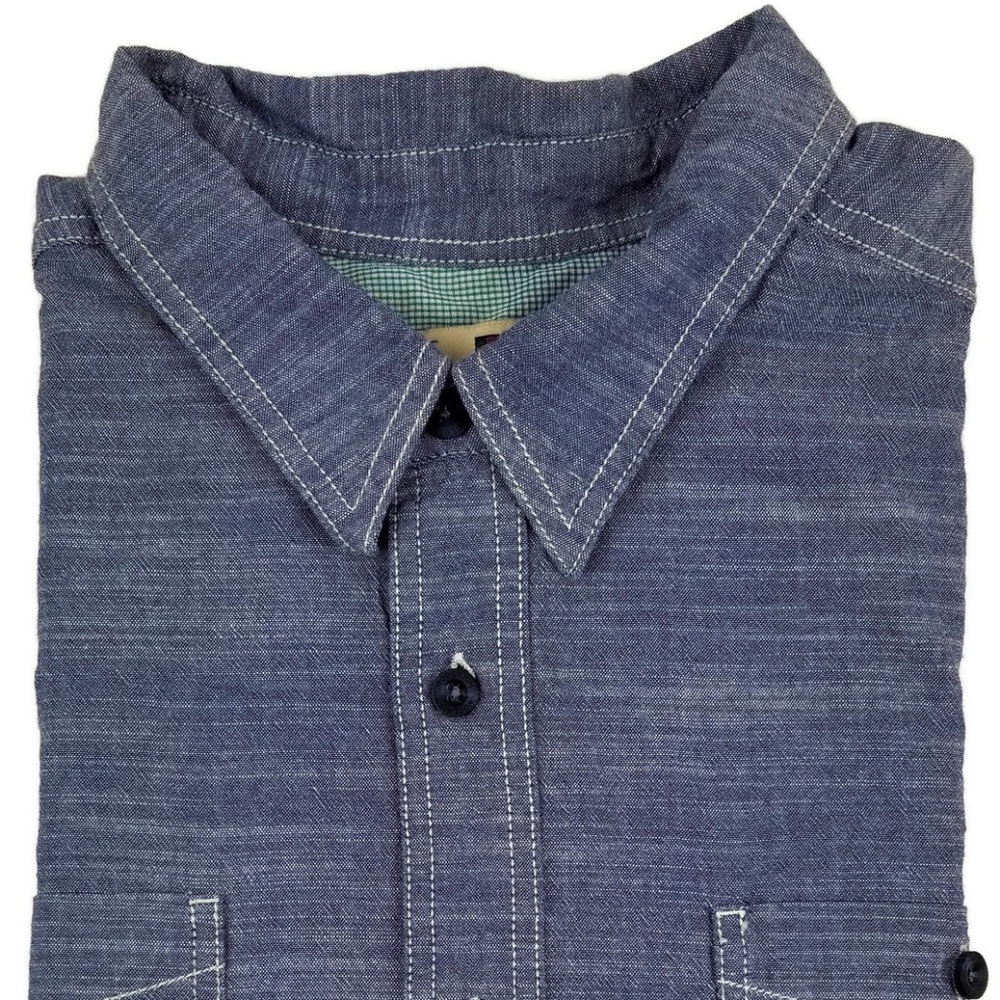 Woolrich Chambray Shirt Men's Size XXL Button Down